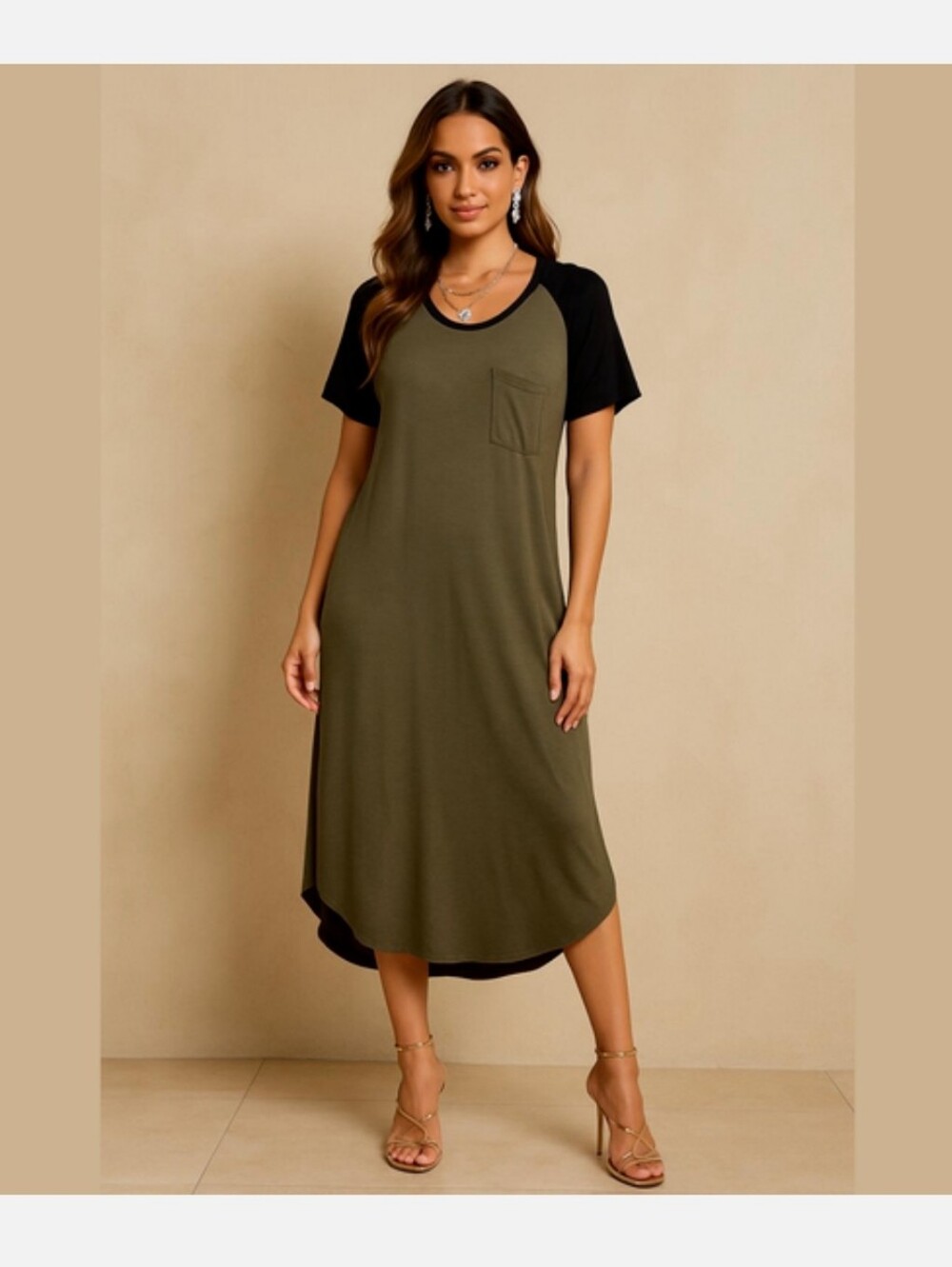 Lularoe Midi Dress, EUC
